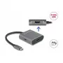 DeLOCK USB Type-C splitter DP Alt Mode naar 2 x HDMI MST 3840x2160