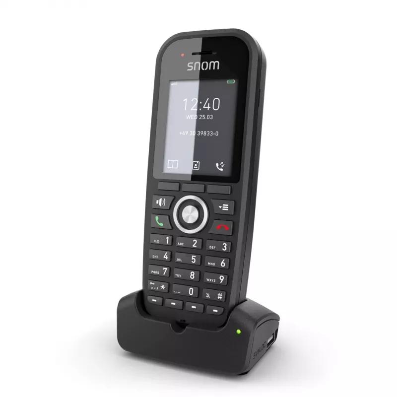 DECT-telefoon Snom M30 IP DECT handset draadloze handset zwart
