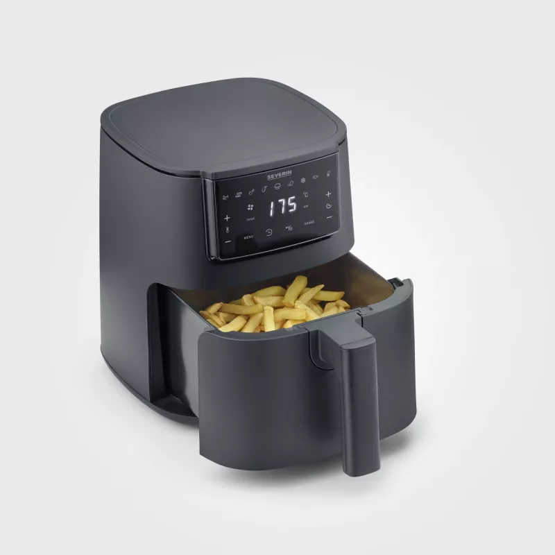 Heteluchtfriteuse SEVERIN FR 2461 — 4 L inhoud, zwart