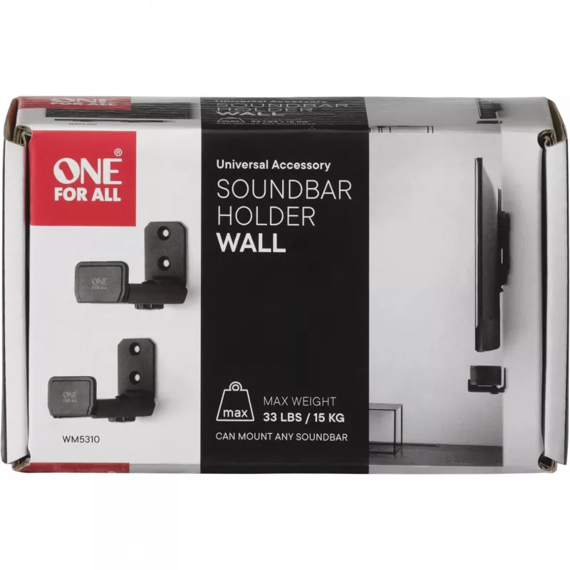 One for All WM5310 soundbar-wandbeugel FLAT (WM5310)