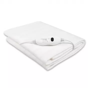 Esperanza EHB002 elektrische deken 60 W wit fleece, polyester