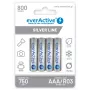 Oplaadbare AAA NiMH-batterijen everActive EVHRL03-800 – 1,2 V, 4 stuks, cilindrisch 44,5×10,5 mm