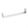 Maclean compacte kabelorganizer onder het bureau, max. belasting 5 kg, wit, MC-107 W