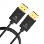 Akasa PROSLIM 8K DisplayPort-kabel 8Ka60Hz - 2 m (AK-CBDP26-20BK)