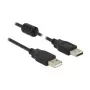 USB-kabel DeLOCK 5m 2xUSB 2.0-A