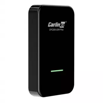 Draadloze adapter Carlinkit U2W Plus voor Apple CarPlay, zwart