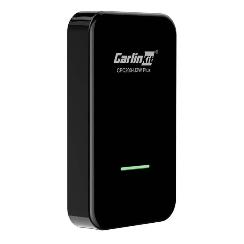 Draadloze adapter Carlinkit U2W Plus voor Apple CarPlay, zwart