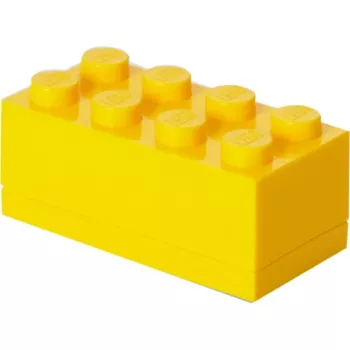 LEGO lunchtrommel Room Copenhagen 4012 — polypropyleen (PP), geel, 92×46×43 mm, 1 stuk