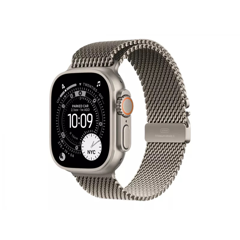 Band Apple MGHP4ZM/A Smart Wearable accessoire naturel titanium 49 mm