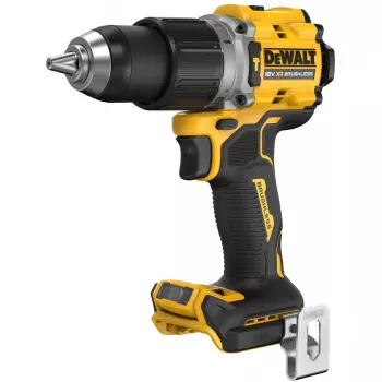 Pistoolgreepboormachine DeWalt DCD805NT-XJ — 18 V borstelloos, 2000 t/min, 90 N·m, 13 mm boorhouder, 1,34 kg