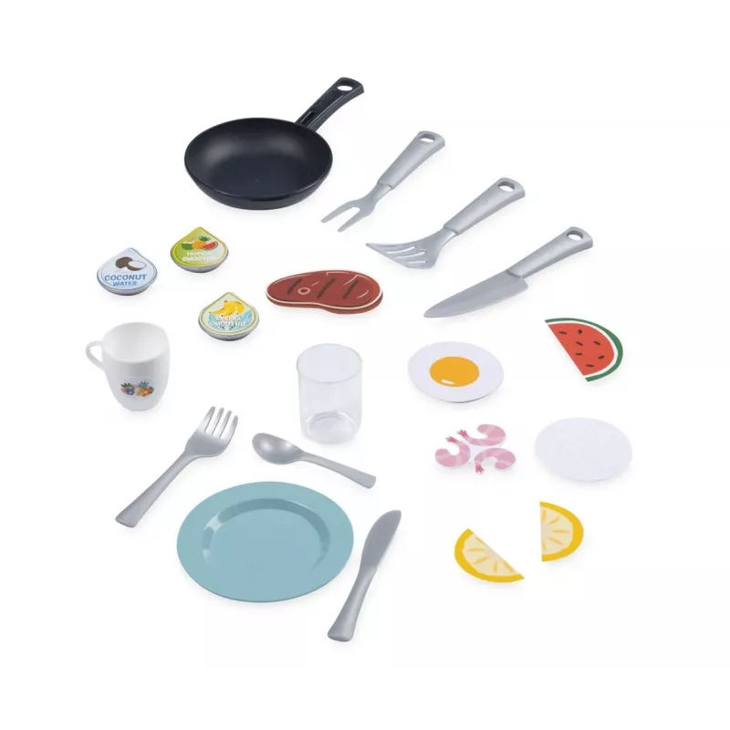 Speelkeuken SMOBY Stitch Kitchen 7600311909 met accessoires – rollenspel keukenset voor kinderen