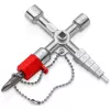 Knipex 00 11 04 universele sleutel voor schakelkasten