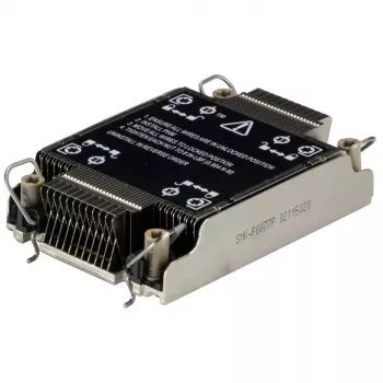 Supermicro SNK-P0077P computerkoelsysteem processor-koellichaam/-koeler zwart, roestvrij staal