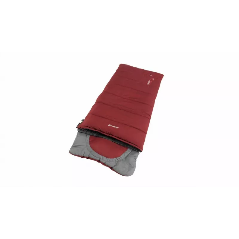 Slaapzak Outwell Contour Junior rechthoekig polyester 170 cm x 70 cm, rood