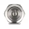 Drukknop-paneel DeLOCK 20981 zilver 230V 3A