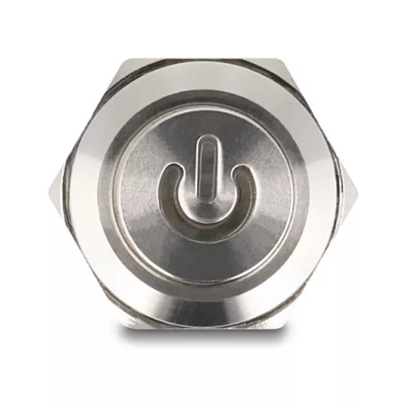 Drukknop-paneel DeLOCK 20981 zilver 230V 3A