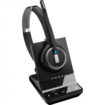 EPOS IMPACT SDW 5066T - headset-systeem - on-ear - DECT - draadloos, bedraad - zwart - gecertificeerd voor Microsoft Teams, geoptimaliseerd voor UC (1001039)