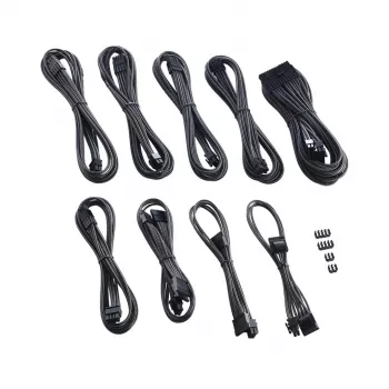 Interne netkabel Cablemod CM-PCSI-FKIT-NKC-R carbon betrouwbare stroomvoorziening