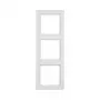 Wandplaat/schakelaarafdekking Berker 10136099, schroefloos design, wit, enkele doos