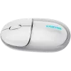 CANYON muis OnClick 24 BT/ draadloos transparant/wit