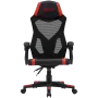 Canyon MCH01 - Flow - ergonomische gamingstoel - zwart en rood