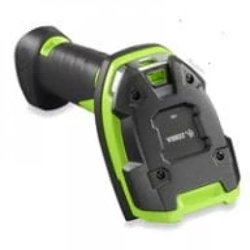 Zebra LI3608 handheld barcodescanner 1D zwart, groen