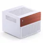 Micro-Tower computerbehuizing Jonsbo N4 WIT Mini-ITX met gehard glas