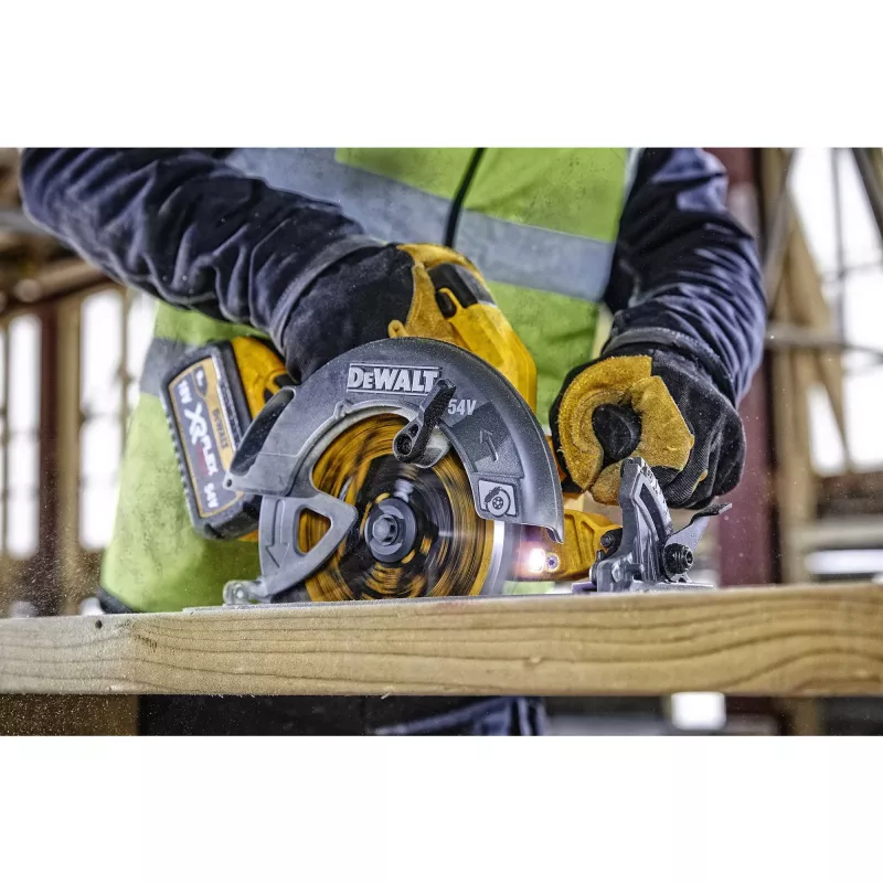 Draagbare cirkelzaag DeWalt DCS578NT — draadloze handzaag, 1 stk.