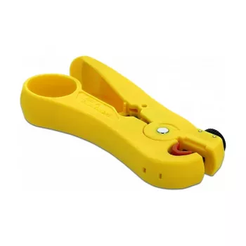 DELOCK 86478 kabelstripper — strijcapaciteit 3,5–9 mm, lengte 111 mm, geel
