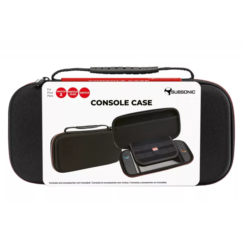 Subsonic hardcase voor Nintendo Switch 2, Switch OLED, Switch