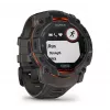Garmin Instinct 3 Solar GPS-smartwatch 1,3 inch MIP 176x176 touchscreen zwart
