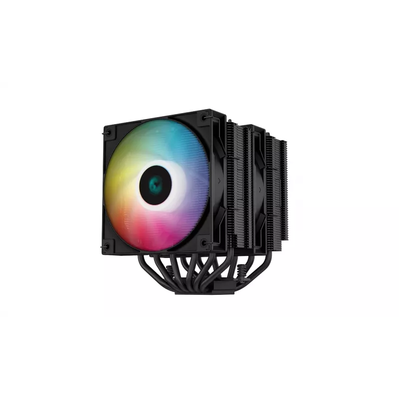 DeepCool AG620 BK ARGB processor-luchtkoeler 12 cm zwart, wit 1 stuk