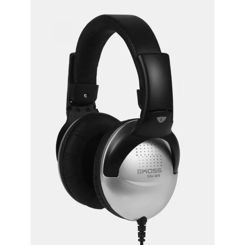 Koss | Hoofdtelefoon | UR29 | bedraad | on-ear | noise cancelling | zwart/zilver