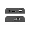 Digitus HDMI KVM IP-ontvanger 4K/60Hz bekabeld 200m