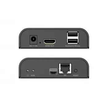 Digitus HDMI KVM IP-ontvanger 4K/60Hz bekabeld 200m
