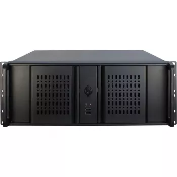 Serverbehuizing Inter-Tech 4U-4098-S rack zwart