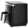 Heteluchtfriteuse Severin FR 2453 Double 3,25 L 2850 W zwart zilver