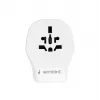 Wand-reisadapter GEMBIRD TPA-1A2C20-02-W 20W — 1xUSB-A + 2xUSB-C, Type-G stekker, 100–250 V, wit