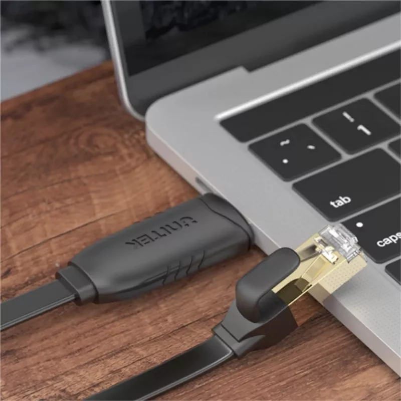 Unitek Y-SP02001B USB 2.0 naar RJ-45 consolekabel, 1,8 m, zwart