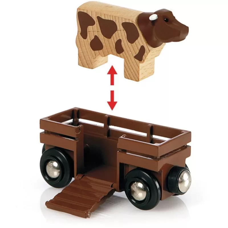 BRIO 33719 boerderijtreinset, 20 delen