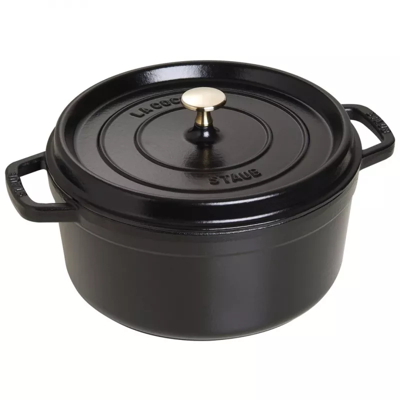 Braadpan ZWILLING STAUB LA COCOTTE 5,25 L rond gietijzer, geëmailleerd, deksel inbegrepen