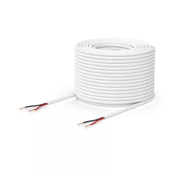 Laagspanningskabel Ubiquiti UACC-CABLE-DOORLOCKRELAY-1P 36V 152,4m wit