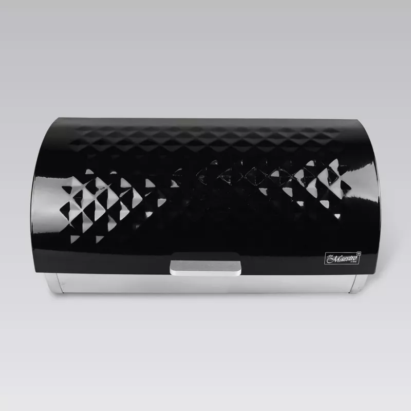 Maestro MR-1676-BLACK broodtrommel, zwart