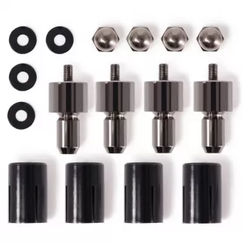 Montageset Alphacool 15725 zwart roestvrij staal 25 mm 10 g