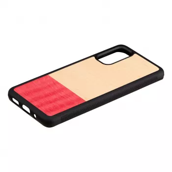 Smartphonehoesje man and wood Galaxy S20 Miss Match zwart — beschermende achterkant voor Samsung Galaxy S20