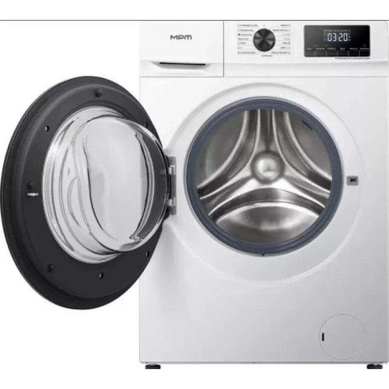 Wasmachine MPM MPM‑5814‑PH‑47, frontlader, 8 kg, 1400 t/min, A, 60×54×85 cm, wit