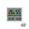 Manta MTO001W thermometer hygrometer met klok, wit