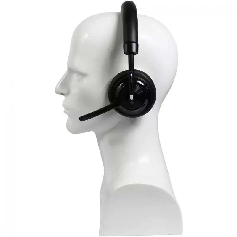 Draadloze headset Plusonic W320 Dual DECT stereo — draadloze DECT-stereoheadset, dual-basis-ondersteuning