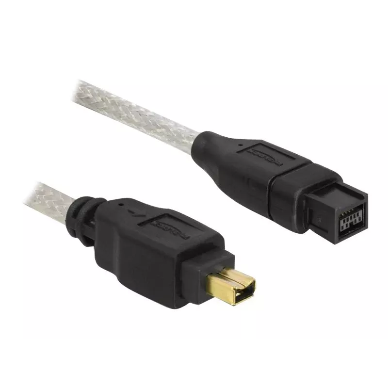 FireWire A/B-kabel DeLOCK 82588 1,0 m grijs