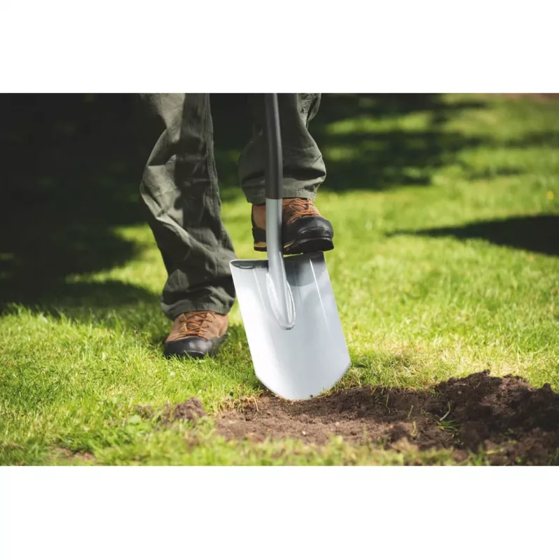 Spade WOLF-Garten ASP-D staal rood 1230 mm